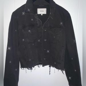 Stylish women’s Denim crop jacket